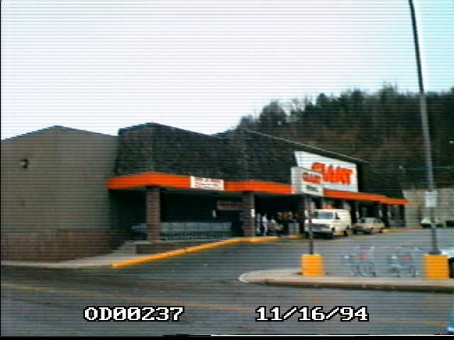 giant grocery store pottsville 1994