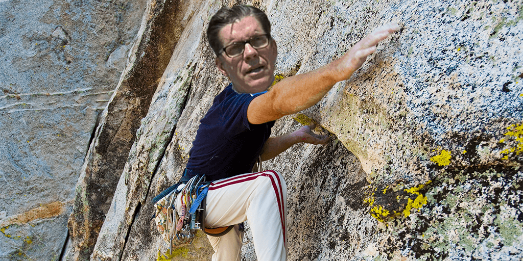 george halcovage rock climbing adventures