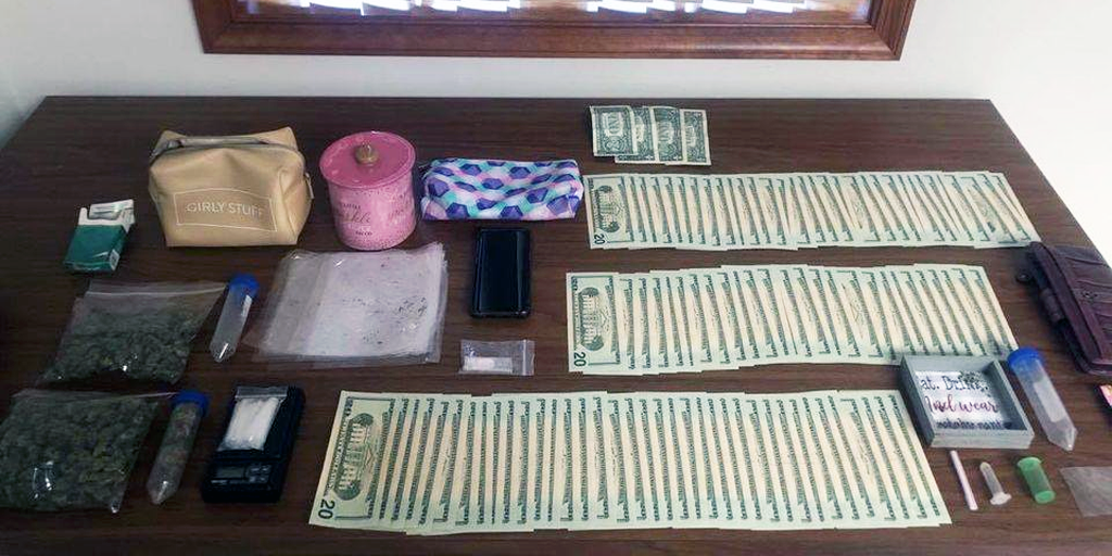 pine grove woman arrested drugs in vehicle