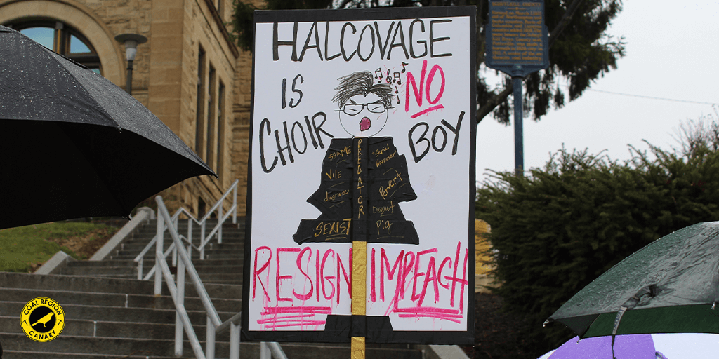 halcovage protest no choir boy