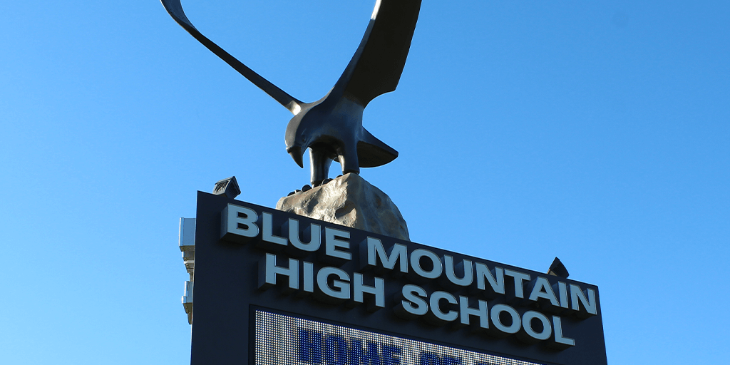 blue mountain school district covid cases quarantine face mask mandate