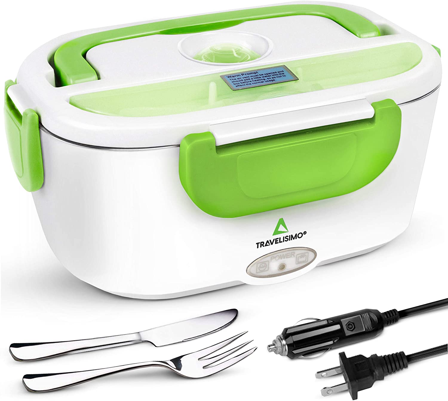 TRAVELISIMO Electric Lunch Box 3 in 1