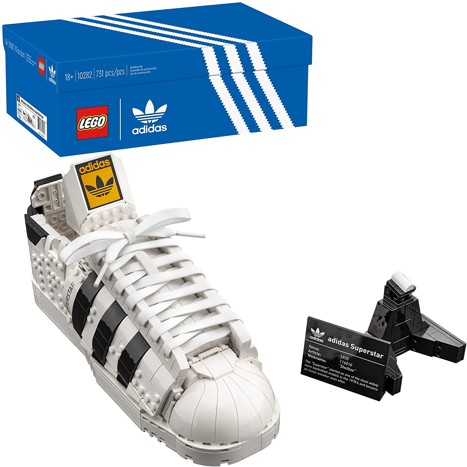 adidas superstar lego set for adults