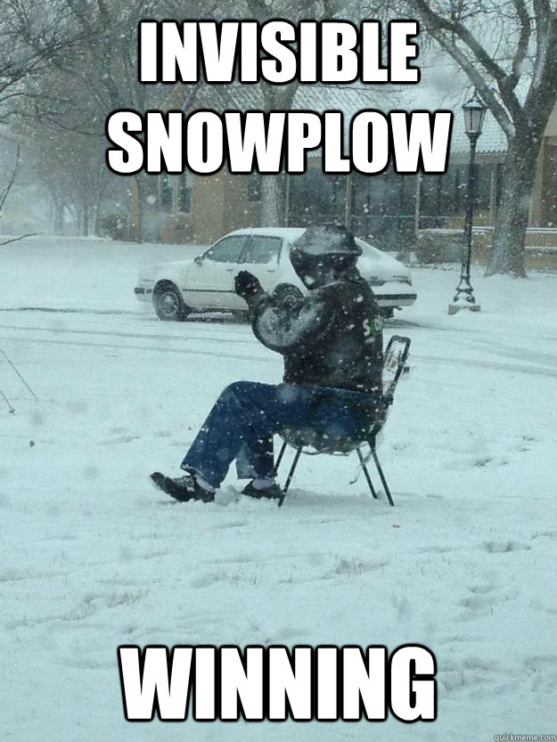 snow plow memes
