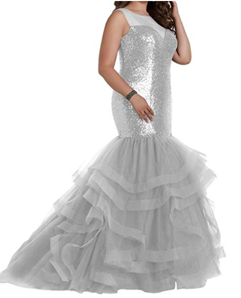 Plus size prom dresses on amazon