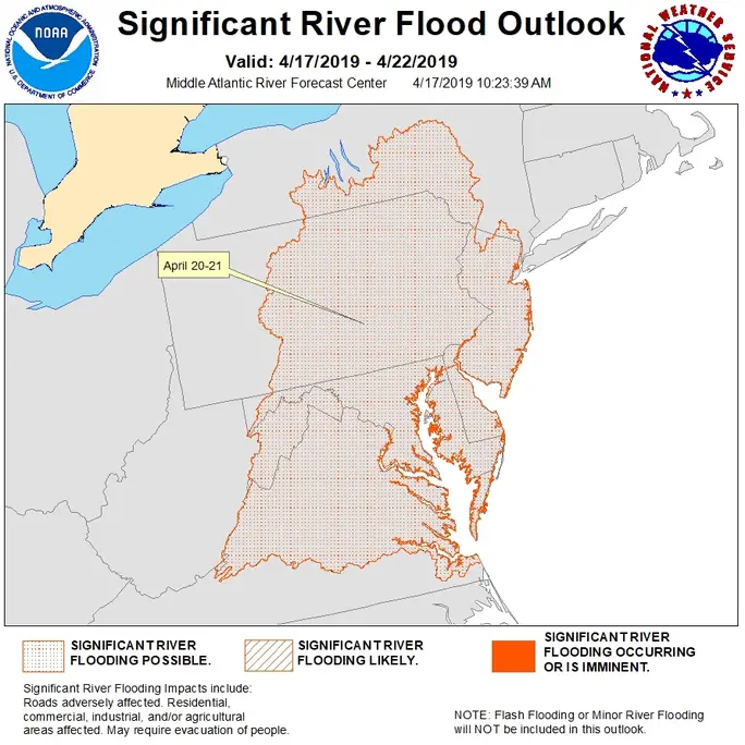 easter flooding schuylkill county