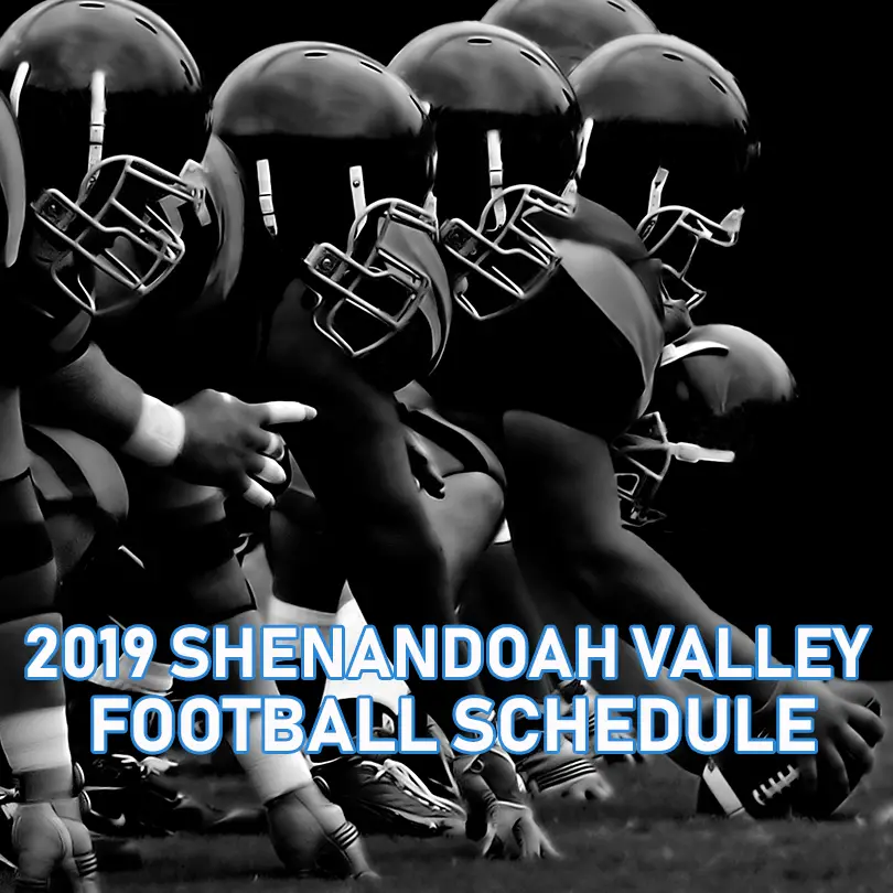 2019 shenandoah valley football schedule