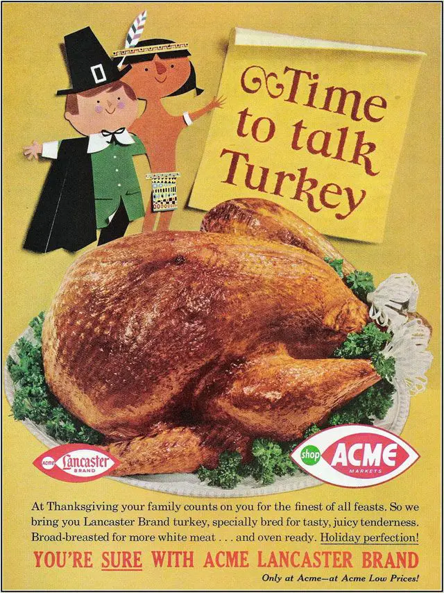 vintage thanksgiving acme