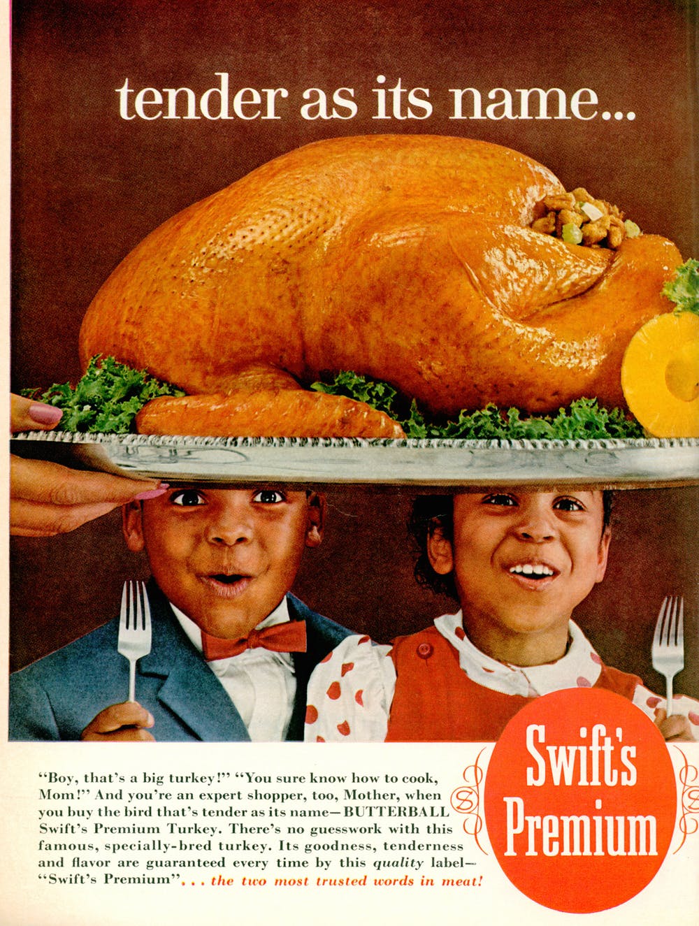 vintage thanksgiving ads butterball