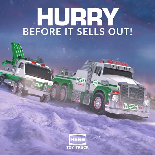 hess toy truck 2019