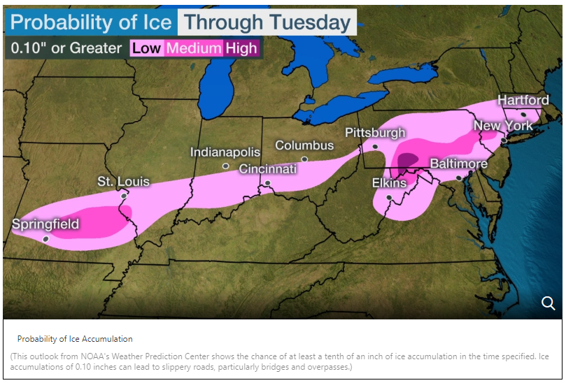winter storm finley ice map
