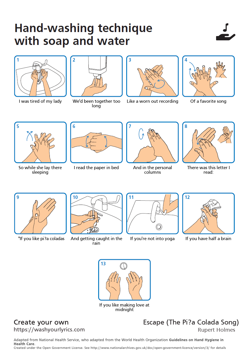 hand washing songs