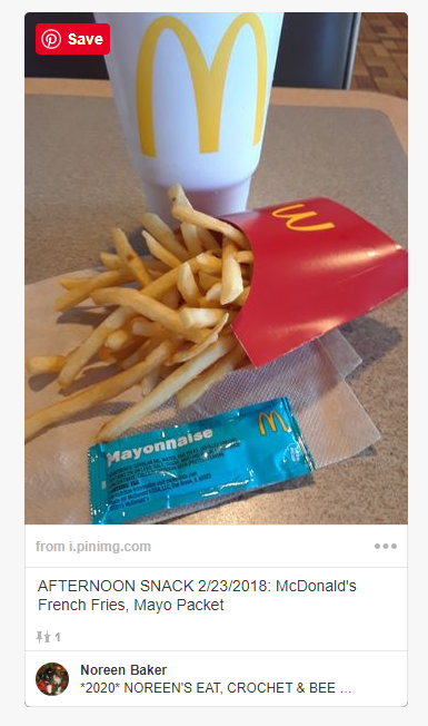 mcdonalds fries with mayonnaise pinterest
