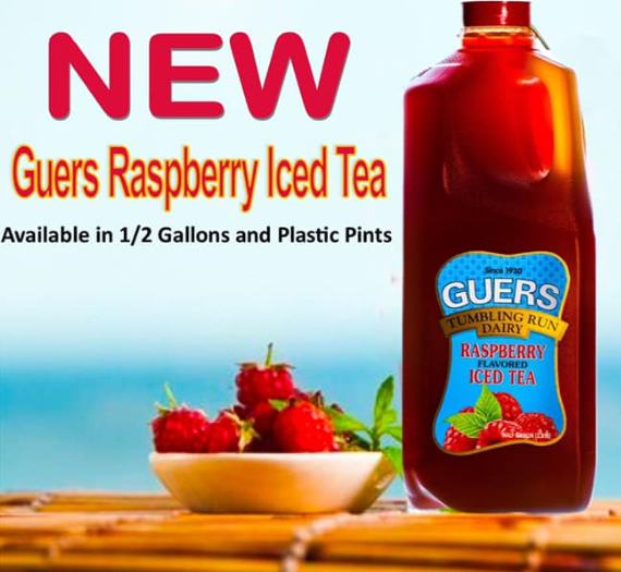 guers raspberry iced tea