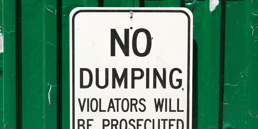 illegal dumping schuylkill county
