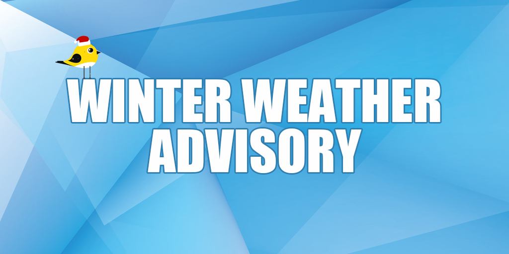 winter weather advisory schuylkill County January 3