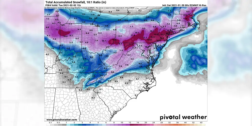 big snowstorm update january 31