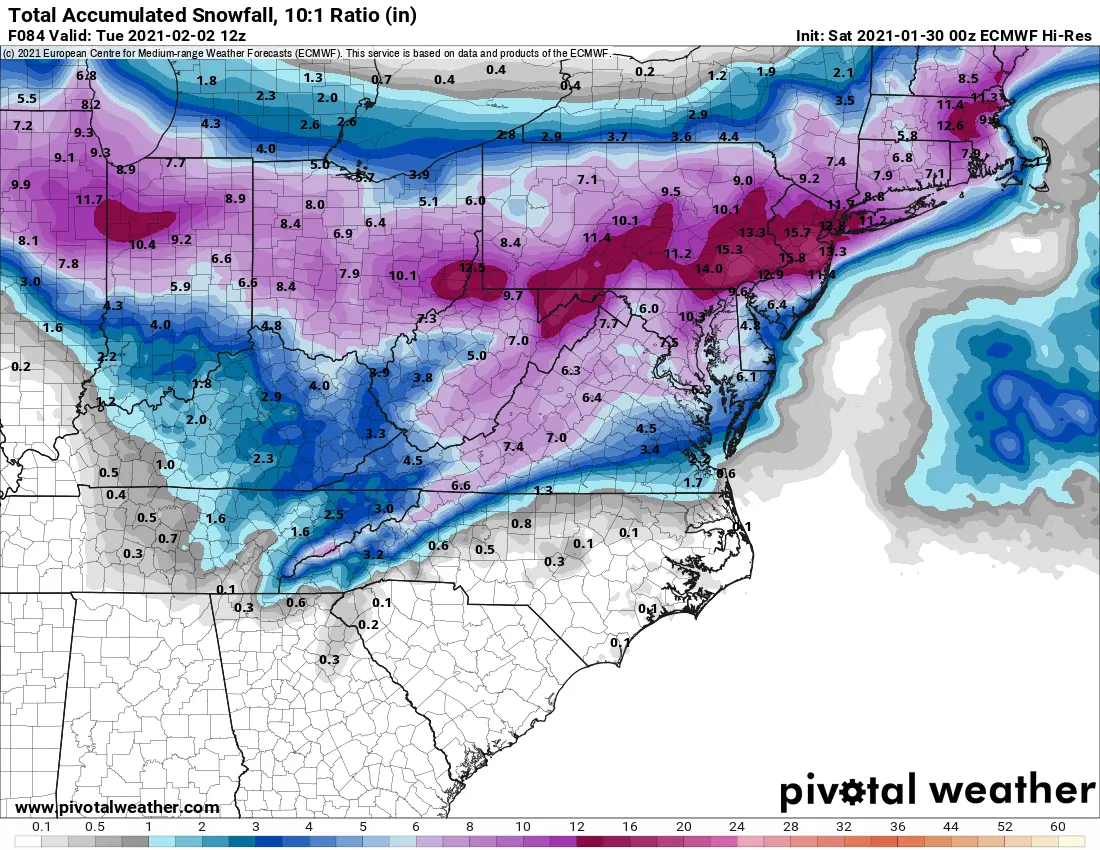 saturday morning euro model