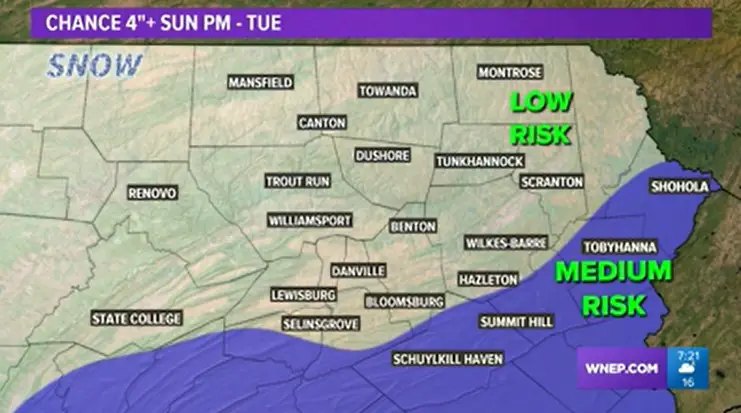 wnep snow risk map