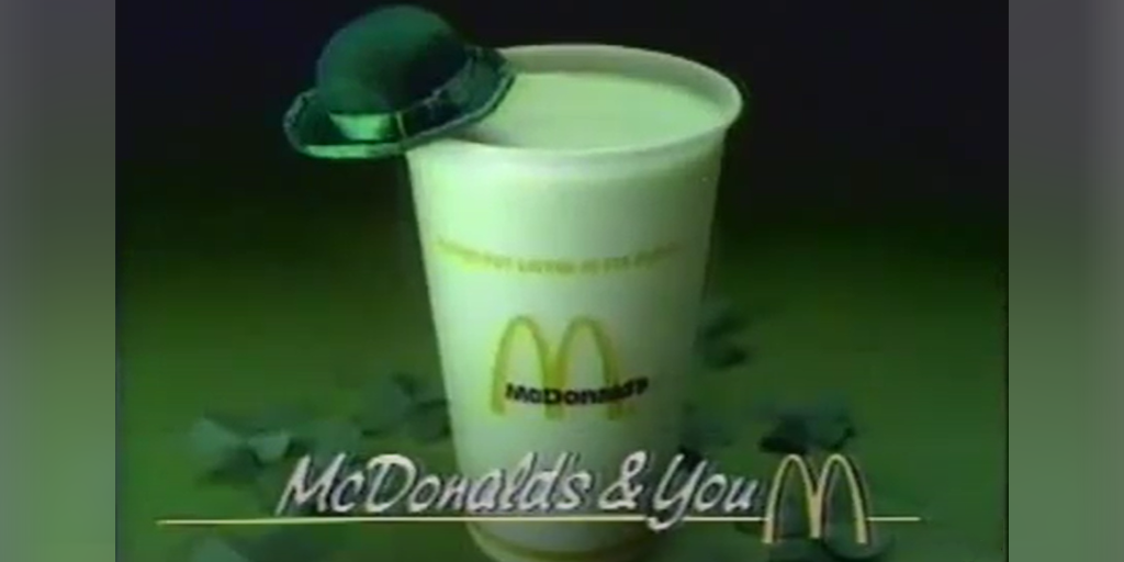 McDonald’s Shamrock Shake Through the Years