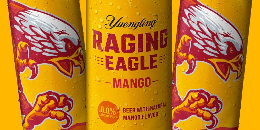 yuengling raging eagle mango beer