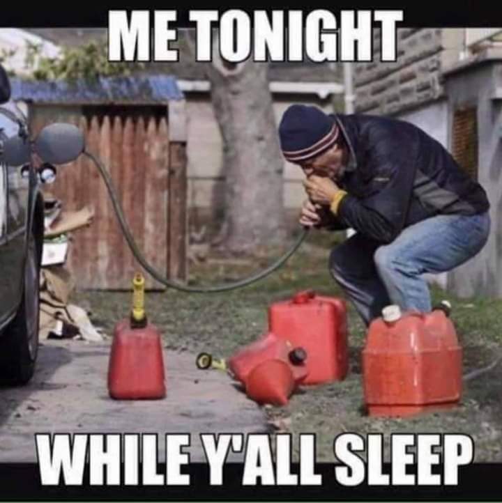 gas shortage meme