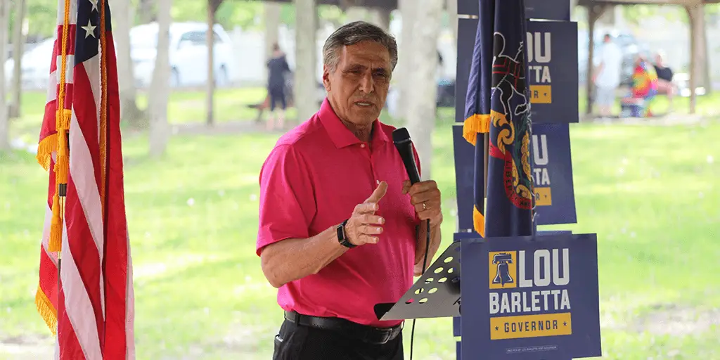 lou barletta pennsylvania governor campaign hazleton hazle township community park