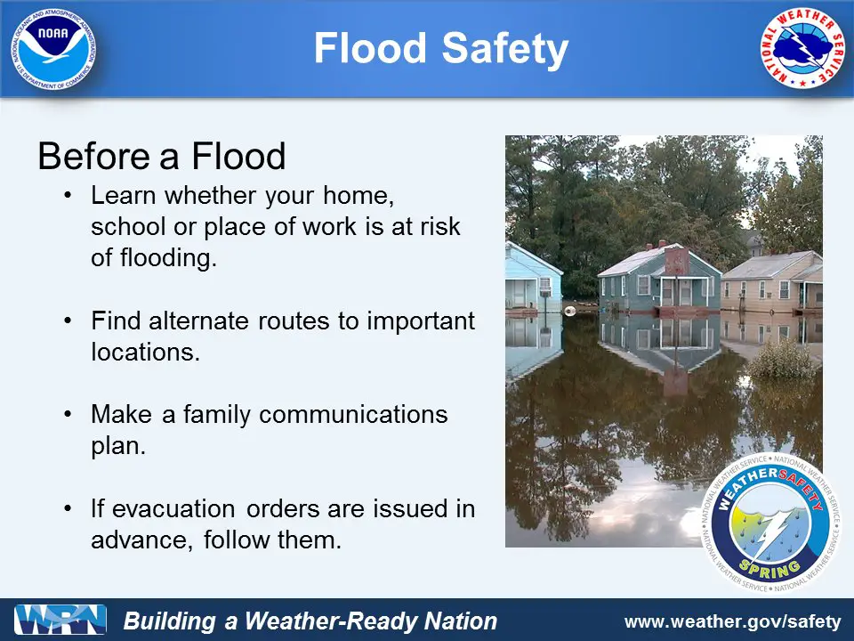 national weather service flood prep tips 2