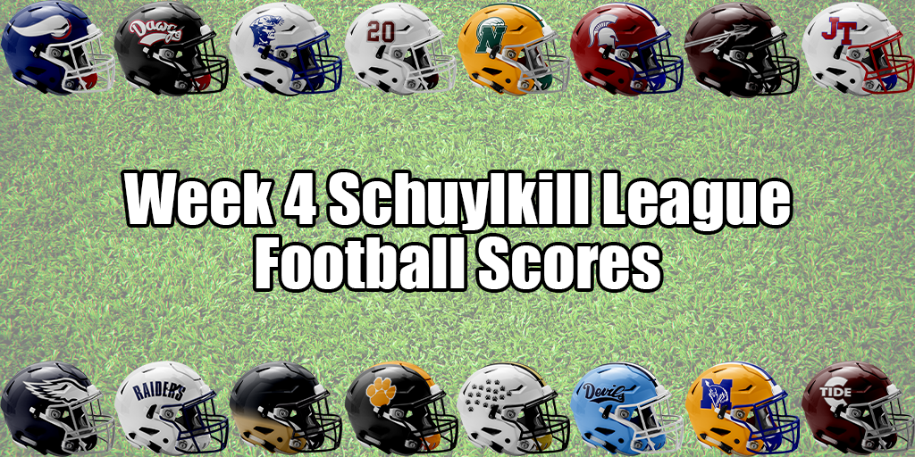 2021 schuylkill league high school football scores week 4