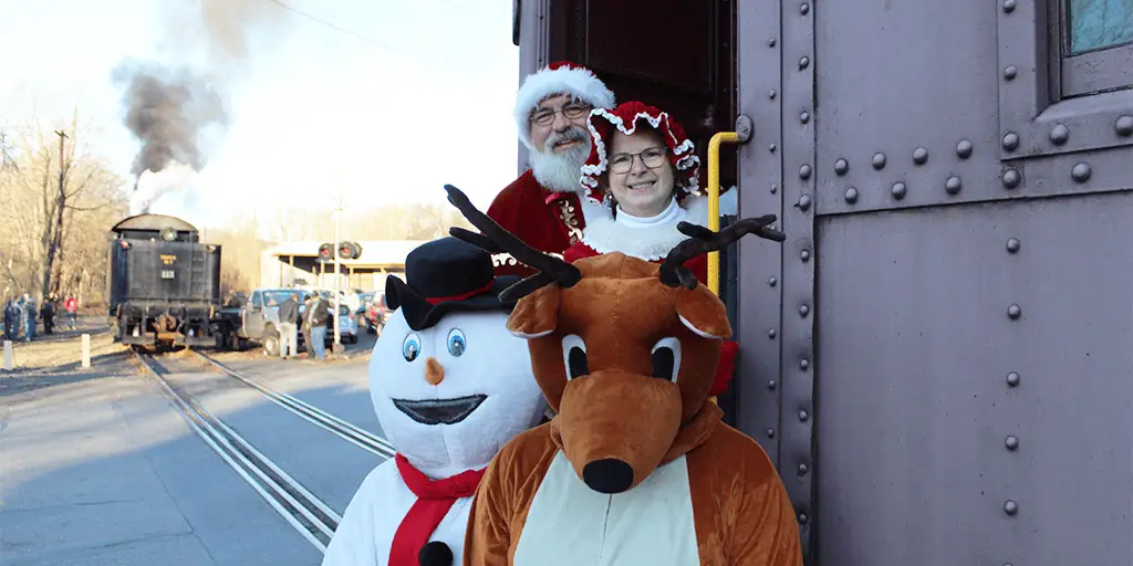 minersville santa train 2021