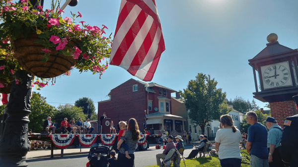 About 1000 people descended upon Orwigsburg's community square for the 2022 Memorial Day parade.