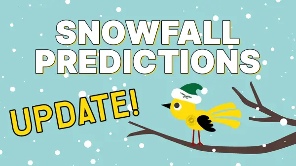 snowfall predictions update