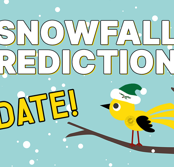 snowfall predictions update