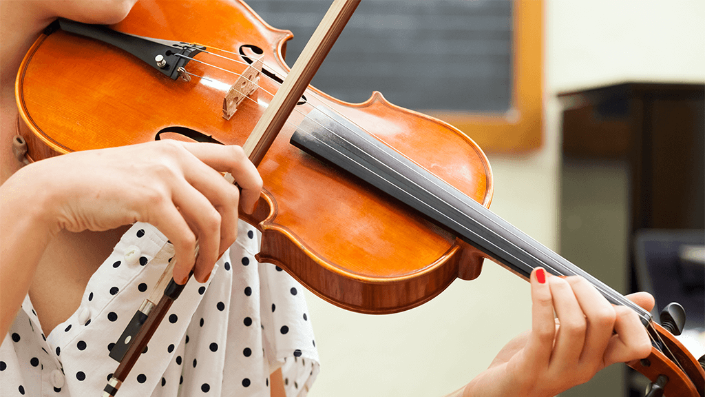 violins in polka music