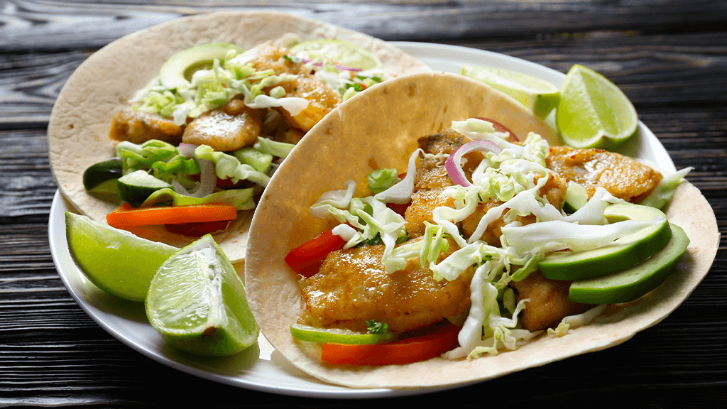 meals for Lent fish tacos