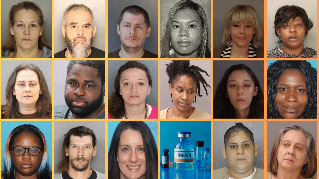 Seventeen people were arrested on Friday morning in Schuylkill County on drug and prostitution charges.