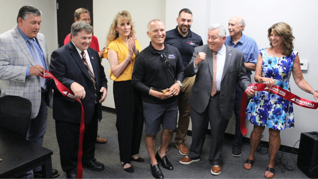 Iron Valley Real Estate Cuts Ribbon on Schuylkill County Location