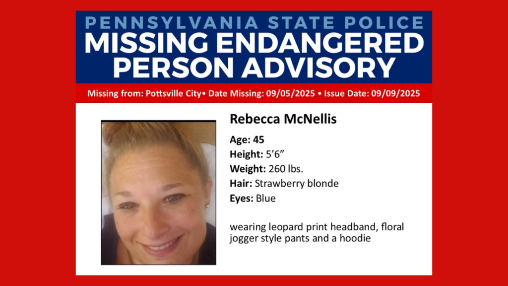 Search Continues for Missing Pottsville Woman - Coal Region Canary