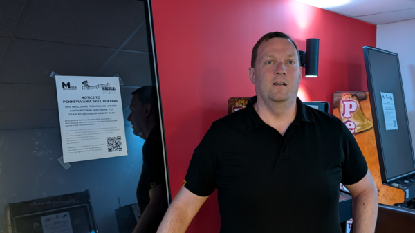 Sam's Place Lottery & Tobacco owner Michael Somers discusses the loss his business will take because Pennsylvania Skill machines have been declared illegal gambling devices.